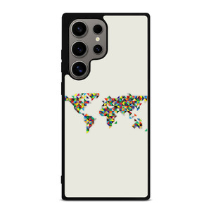 MINIMALISTIC WORLD MAP Samsung Galaxy S24 Ultra Case