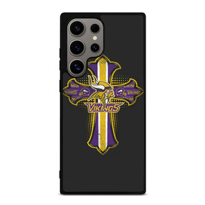 MINNESOTA VIKINGS LOGO CROSS Samsung Galaxy S24 Ultra Case
