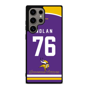 MINNESOTA VIKINGS NOLAN Samsung Galaxy S24 Ultra Case MINNESOTA VIKINGS NOLAN Samsung Galaxy S24 Ultra Case