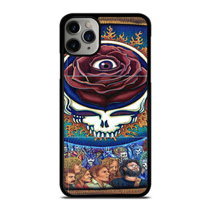 GRATEFUL DEAD SKULL ROSE iPhone 11 Pro Max Case GRATEFUL DEAD SKULL ROSE iPhone 11 Pro Max Case