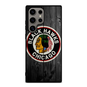 NHL CHICAGO BLACKHAWKS RETRO Samsung Galaxy S24 Ultra Case