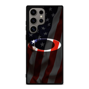 OAKLEY AMERICAN FLAG LOGO EMBOSS Samsung Galaxy S24 Ultra Case