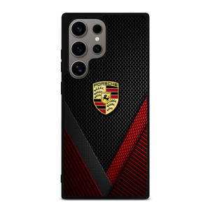 PORSCHE LOGO CARBON Samsung Galaxy S24 Ultra Case