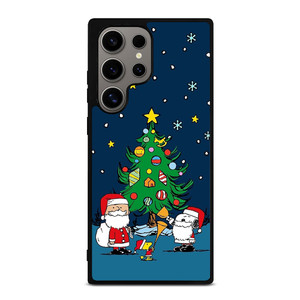 SNOOPY AND SANTA THE PEANUTS Samsung Galaxy S24 Ultra Case