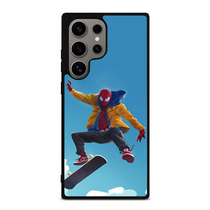 SPIDERMAN SKATE ON THE SKY Samsung Galaxy S24 Ultra Case