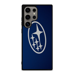 SUBARU LOGO BLUE CARBON Samsung Galaxy S24 Ultra Case