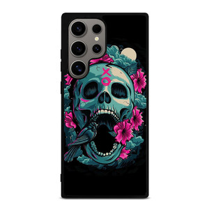 SUGAR SKULL FLOWERS TATTOO Samsung Galaxy S24 Ultra Case SUGAR SKULL FLOWERS TATTOO Samsung Galaxy S24 Ultra Case