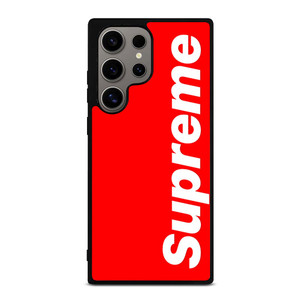 SUPREME RED LOGO Samsung Galaxy S24 Ultra Case SUPREME RED LOGO Samsung Galaxy S24 Ultra Case
