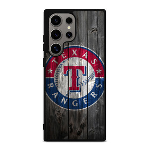 TEXAS RANGERS WOODEN LOGO Samsung Galaxy S24 Ultra Case