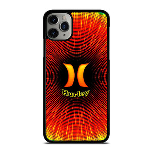 HURLEY ORANGE BLACK LOGO iPhone 11 Pro Max Case HURLEY ORANGE BLACK LOGO iPhone 11 Pro Max Case