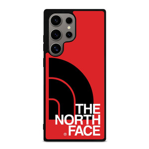 THE NORTH FACE LOGO BLACK RED Samsung Galaxy S24 Ultra Case