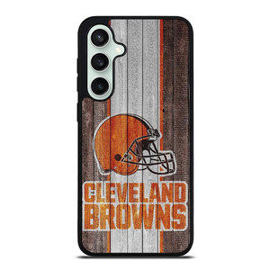 CLEVELAND BROWN WOODEN ICON Samsung Galaxy S23 FE Case
