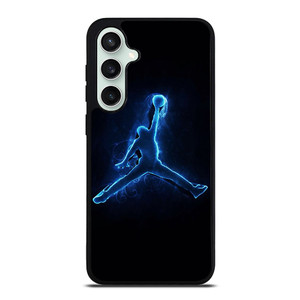 COOL AIR JORDAN LOGO BLUE Samsung Galaxy S23 FE Case