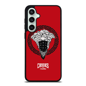 CROOK AND CASTLES BANDANA RED Samsung Galaxy S23 FE Case CROOK AND CASTLES BANDANA RED Samsung Galaxy S23 FE Case