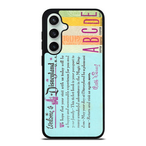 DISNEY WORLD TICKET BOOK Samsung Galaxy S23 FE Case DISNEY WORLD TICKET BOOK Samsung Galaxy S23 FE Case