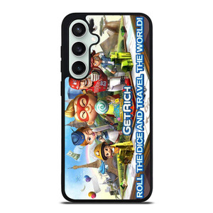 GET RICH GAME Travel The World Samsung Galaxy S23 FE Case