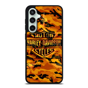 HARLEY DAVIDSON CAMO ORANGE Samsung Galaxy S23 FE Case