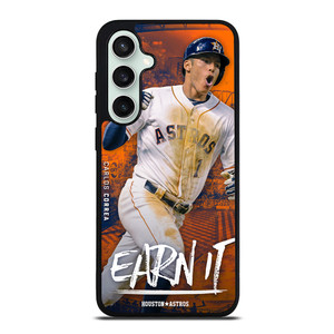 HOUSTON ASTROS CARLOS CORREA Samsung Galaxy S23 FE Case