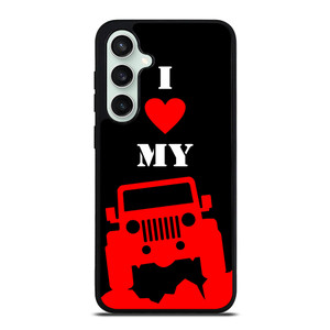 I LOVE MY JEEP Samsung Galaxy S23 FE Case