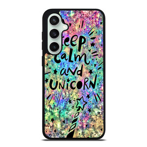 KEEP CALM AND UNICORN Samsung Galaxy S23 FE Case