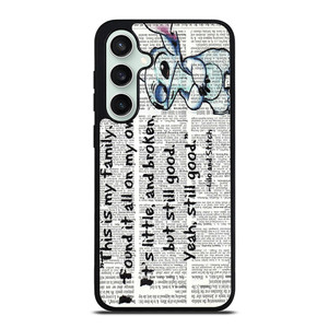 LILO AND STITCH QUOTES Disney Samsung Galaxy S23 FE Case