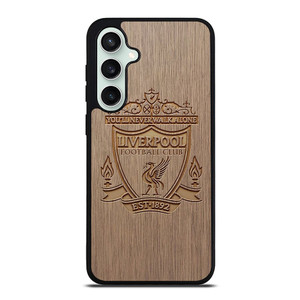 LIVERPOOL FC FOOTBALL CLUB WOODEN LOGO Samsung Galaxy S23 FE Case