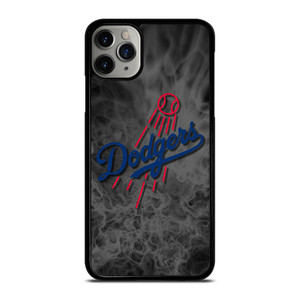 LA DODGERS DARK FLAMES iPhone 11 Pro Max Case
