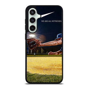 NIKE LOGO WE ARE ALL WITNESSES BASEBALL Samsung Galaxy S23 FE Case