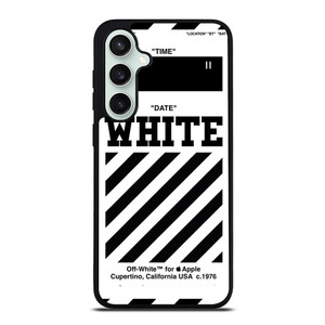 OFF WHITE DATE TIME Samsung Galaxy S23 FE Case