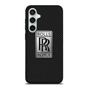 ROLLS ROYCE LOGO CARBON Samsung Galaxy S23 FE Case ROLLS ROYCE LOGO CARBON Samsung Galaxy S23 FE Case