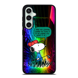 SNOOPY QUESTION Samsung Galaxy S23 FE Case