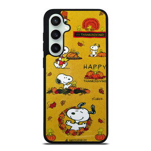 SNOOPY THE PEANUTS THANKSGIVING Samsung Galaxy S23 FE Case SNOOPY THE PEANUTS THANKSGIVING Samsung Galaxy S23 FE Case