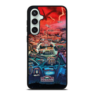 STRANGER THINGS WELCOME TO HAWKINS CARTOON Samsung Galaxy S23 FE Case STRANGER THINGS WELCOME TO HAWKINS CARTOON Samsung Galaxy S23 FE Case