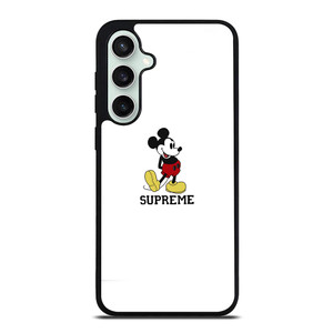SUPREME LOGO MICKEY MOUSE Samsung Galaxy S23 FE Case SUPREME LOGO MICKEY MOUSE Samsung Galaxy S23 FE Case