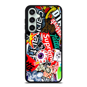 SUPREME STICKER AND OTHER BRAND Samsung Galaxy S23 FE Case