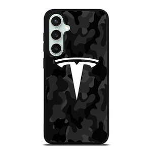 TESLA MOTORS LOGO CAMO Samsung Galaxy S23 FE Case TESLA MOTORS LOGO CAMO Samsung Galaxy S23 FE Case