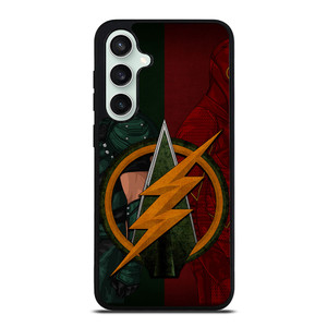 THE FLASH GREEN ARROW LOGO DC Samsung Galaxy S23 FE Case