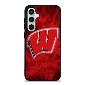 WISCONSIN BADGER LOGO Samsung Galaxy S23 FE Case WISCONSIN BADGER LOGO Samsung Galaxy S23 FE Case