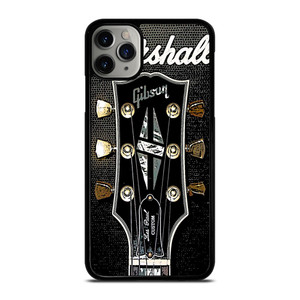 MARSHALL X GIBSON GUITAR HEADSTOCK iPhone 11 Pro Max Case MARSHALL X GIBSON GUITAR HEADSTOCK iPhone 11 Pro Max Case