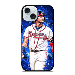 ACUNA JR ATLANTA BRAVES ART MLB iPhone 15  Case Cover