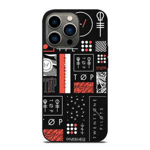TWENTY ONE PILOTS BLURRYFACE ART iPhone 13 Pro Case