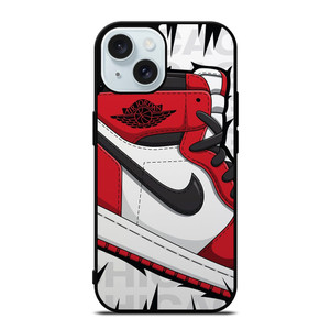 AIR JORDAN NIKE SNEAKERS ART iPhone 15 Case Cover AIR JORDAN NIKE SNEAKERS ART iPhone 15 Case Cover