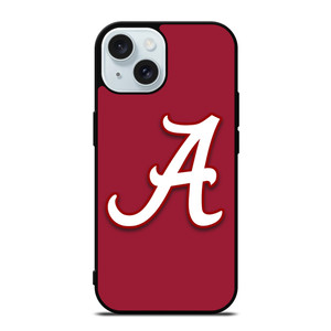 ALABAMA CRIMSON TIDE INITIAL iPhone 15  Case Cover