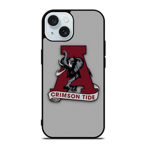 ALABAMA CRIMSON TIDE LOGO INITIAL iPhone 15  Case Cover