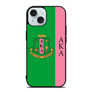 ALPHA KAPPA GREEN NEW iPhone 15  Case Cover
