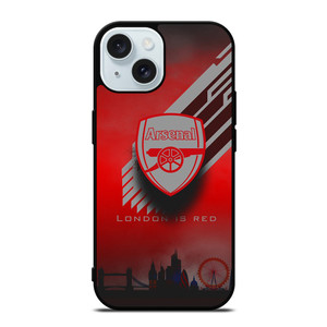 ARSENAL FC STRIPS iPhone 15 Case Cover ARSENAL FC STRIPS iPhone 15 Case Cover