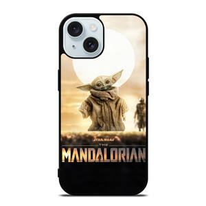 BABY YODA STAR WARS THE MANDALORIAN iPhone 15  Case Cover BABY YODA STAR WARS THE MANDALORIAN iPhone 15  Case Cover