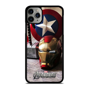 MARVEL AVENGER TEAM CAPTAIN AMERICA IRONMAN THOR iPhone 11 Pro Max Case