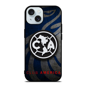 CLUB AMERICA DE FUTBOL LOGO BLUE iPhone 15 Case Cover CLUB AMERICA DE FUTBOL LOGO BLUE iPhone 15 Case Cover