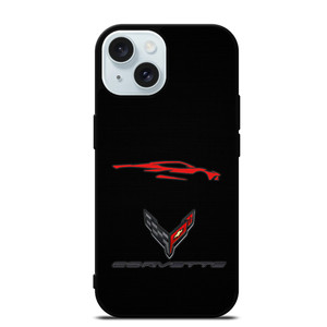 CORVETTE STINGRAY C8 CAR LOGO iPhone 15  Case Cover